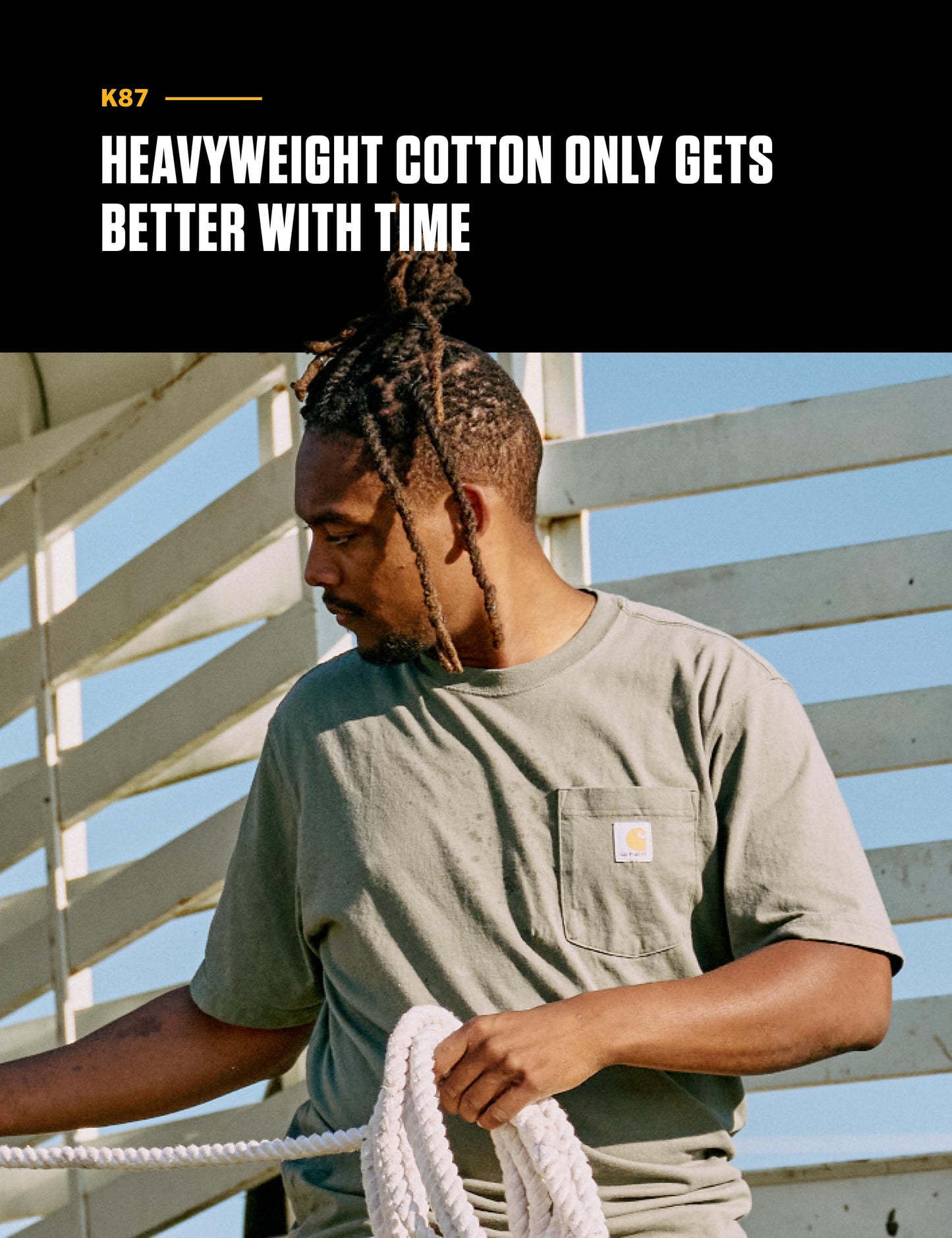 Carhartt Men's Loose Fit Heavyweight Short-Sleeve Pocket T-Shirt (Also Available in Big & Tall), Black, X-Large